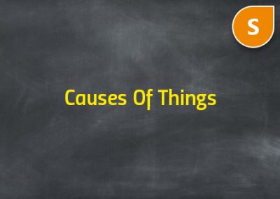 Causes Of Things